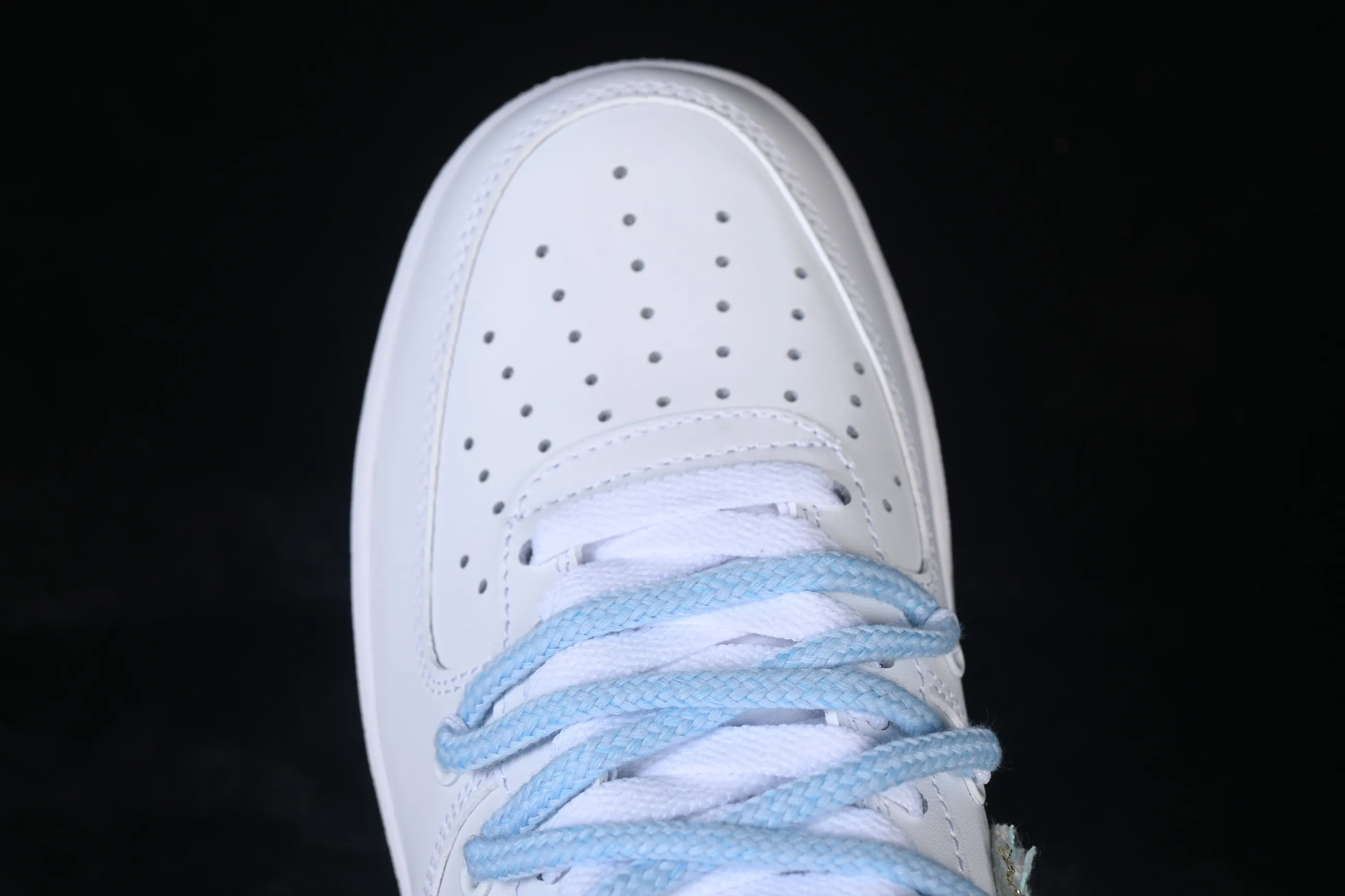 All categories Nk Air Force 1 Air Force series Nk Air Force 1 Low Air Force low-top Nike Air Force 1'07 Low milk blue weaving Air Force 1 low-top casual sneakers DC9999-223